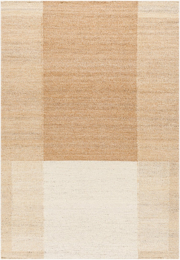 Livabliss Lanesra Handwoven Wool Accent Rug Artisan Crafted in India for Entryways and Bedrooms Beige, Sandston 8' x 10' LAR2304-810