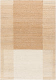 Lanesra LAR-2304 8' x 10' Handmade Rug LAR2304-810  Pearl, Khaki, Tan, Desert Tan, Prairie Dust Surya