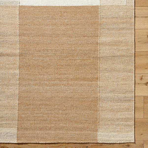 Lanesra LAR-2304 8' x 10' Handmade Rug LAR2304-810  Pearl, Khaki, Tan, Desert Tan, Prairie Dust Surya
