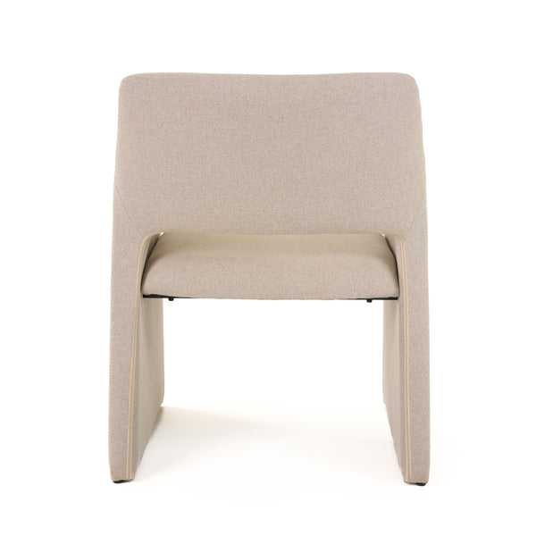 VIG Furniture Modrest Lasara - Modern Beige Fabric Dining Chair VGDW-L-895-BGE