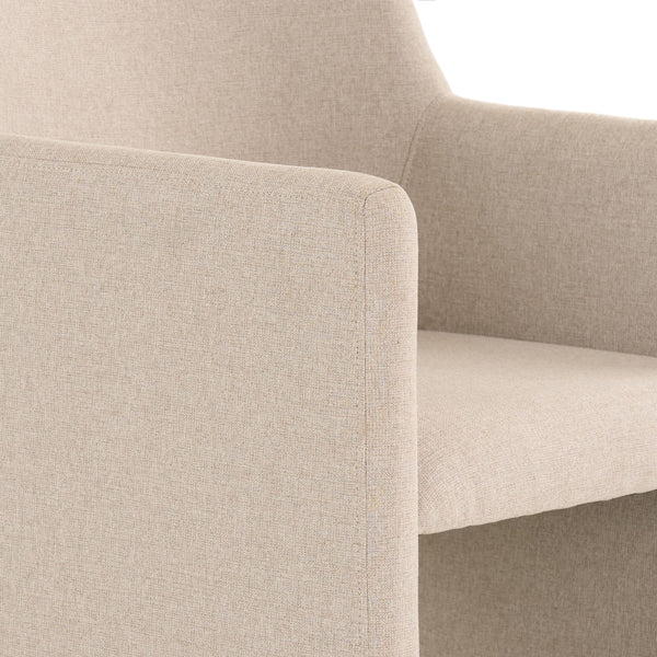 VIG Furniture Modrest Lasara - Modern Beige Fabric Dining Chair VGDW-L-895-BGE