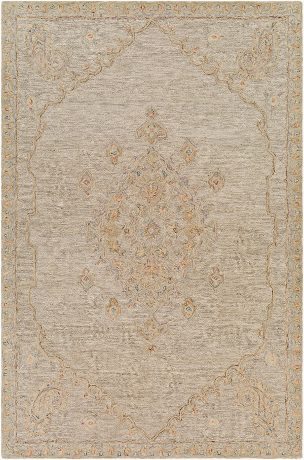 Surya Lazio 2'6" X 8' Handmade Wool Area Rug – Timeless Elegance, High/Low Texture, Perfect For Any Room Dark Blue Wool Laz2307-23