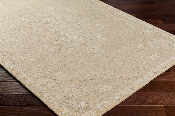 Surya Lazio 2'6" X 8' Handmade Wool Area Rug – Timeless Elegance, High/Low Texture, Perfect For Any Room Dark Blue Wool Laz2307-23