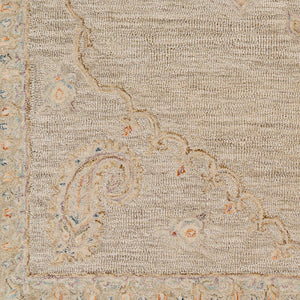 Surya Lazio 2'6" X 8' Handmade Wool Area Rug – Timeless Elegance, High/Low Texture, Perfect For Any Room Dark Blue Wool Laz2307-23