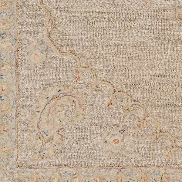 Surya Lazio 2'6" X 8' Handmade Wool Area Rug – Timeless Elegance, High/Low Texture, Perfect For Any Room Dark Blue Wool Laz2307-23