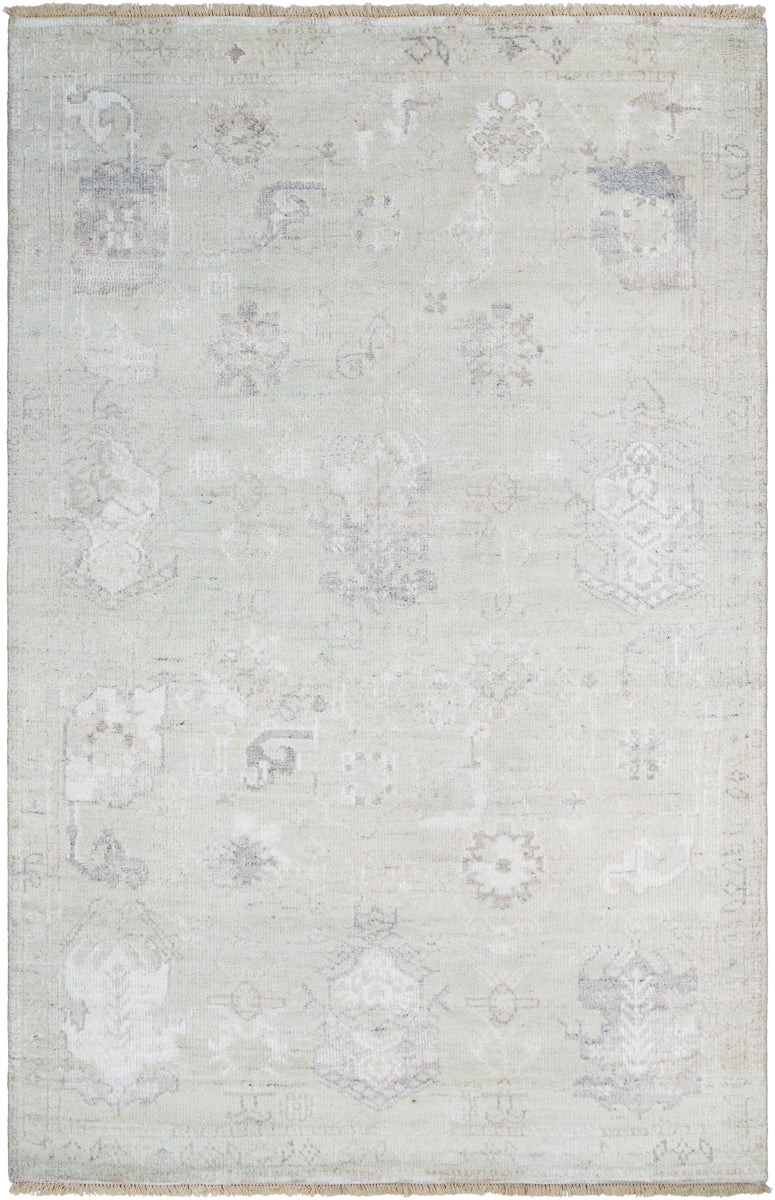 Le Blanc LBC-2300 9' x 12' Handmade Rug LBC2300-912  Light Silver, Slate Surya