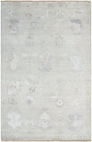 Le Blanc LBC-2300 9' x 12' Handmade Rug LBC2300-912  Light Silver, Slate Surya
