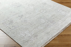 Le Blanc LBC-2300 9' x 12' Handmade Rug LBC2300-912  Light Silver, Slate Surya