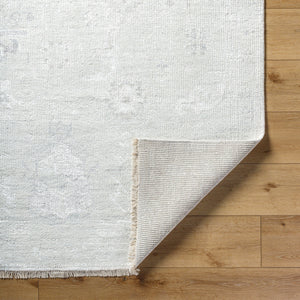 Le Blanc LBC-2300 9' x 12' Handmade Rug LBC2300-912  Light Silver, Slate Surya