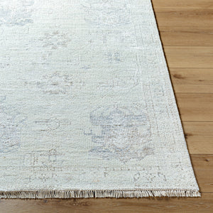 Le Blanc LBC-2300 9' x 12' Handmade Rug LBC2300-912  Light Silver, Slate Surya