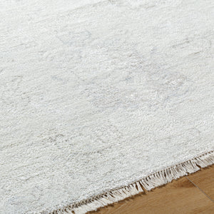 Le Blanc LBC-2300 9' x 12' Handmade Rug LBC2300-912  Light Silver, Slate Surya