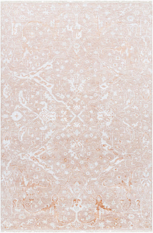 Surya Le Blanc Handcrafted 2' X 3' Elegant Wool & Viscose Rug - Luxurious Touch For Any Room Decor Blush Viscose,Wool Lbc2301-23
