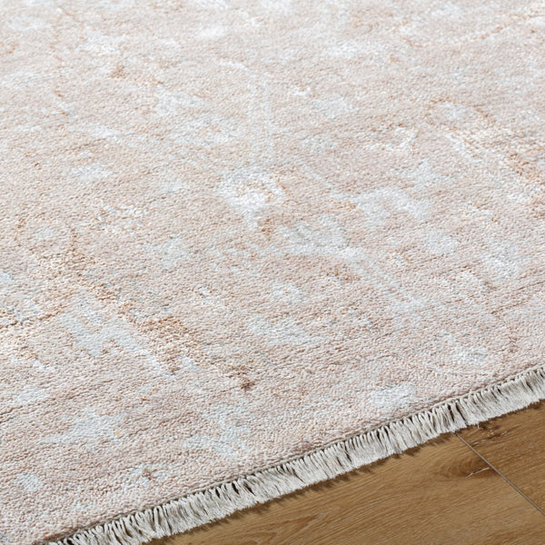Surya Le Blanc Handcrafted 2' X 3' Elegant Wool & Viscose Rug - Luxurious Touch For Any Room Decor Blush Viscose,Wool Lbc2301-23