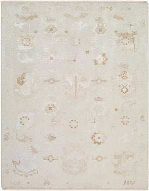 Surya Le Blanc Handcrafted 2' X 3' Elegant Wool & Viscose Rug - Luxurious Touch For Any Room Decor 'Ivory Viscose,Wool Lbc2302-810