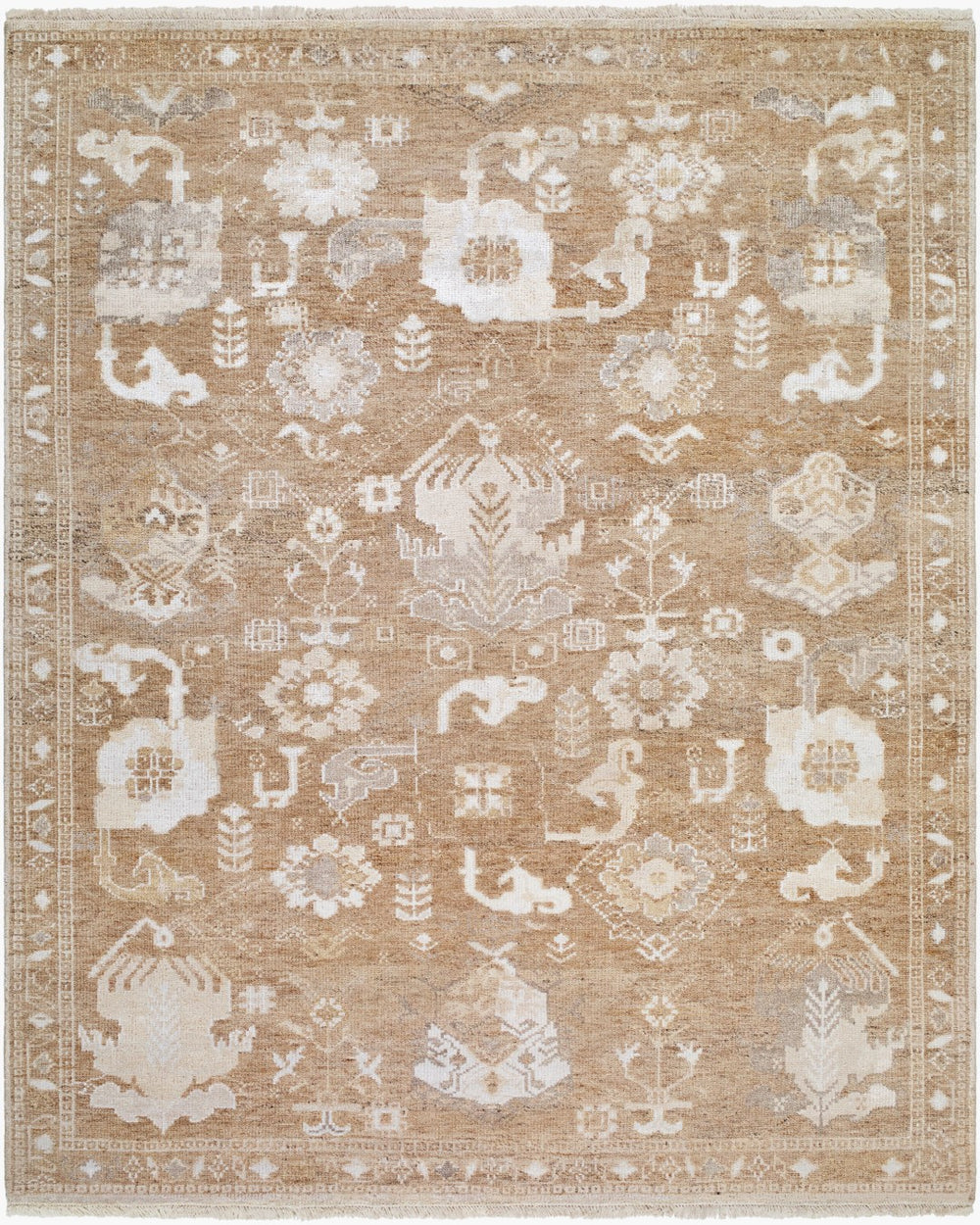 Surya Le Blanc Handcrafted 2' X 3' Elegant Wool & Viscose Rug - Luxurious Touch For Any Room Decor 'Ivory Viscose,Wool Lbc2302-810