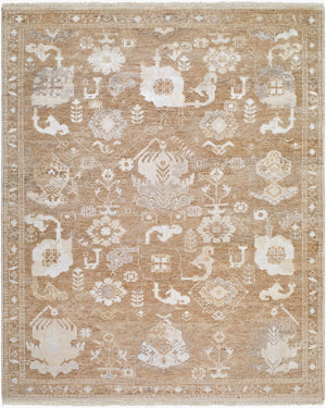Surya Le Blanc Handcrafted 2' X 3' Elegant Wool & Viscose Rug - Luxurious Touch For Any Room Decor 'Beige Viscose,Wool Lbc2303-69