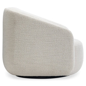 Bernhardt Bernhardt Devon Plush Upholstered Swivel Club Chair for Living Room or Home Office L892SO