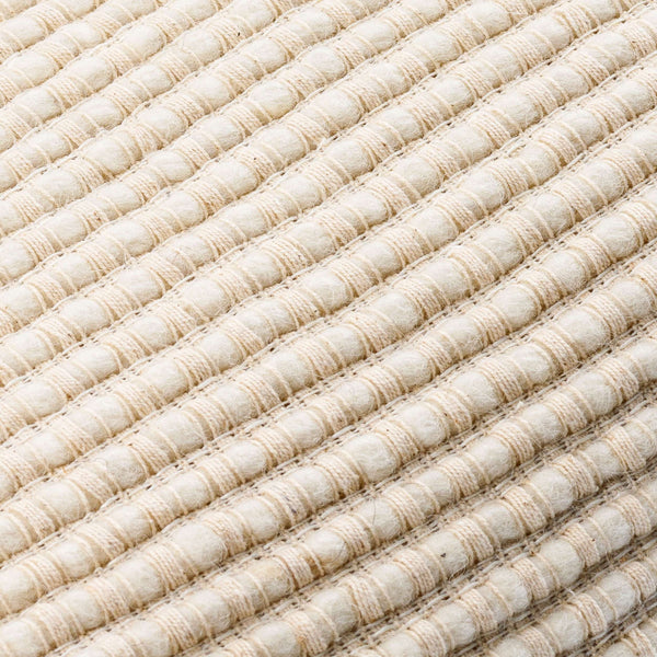 Surya Lynchburg 14"L X 22"W Lumbar Pillow - Luxurious Linen Blend For Stylish Comfort In Any Room Ivory Wool,Cotton,Linen,Cotton Lbg001-1422