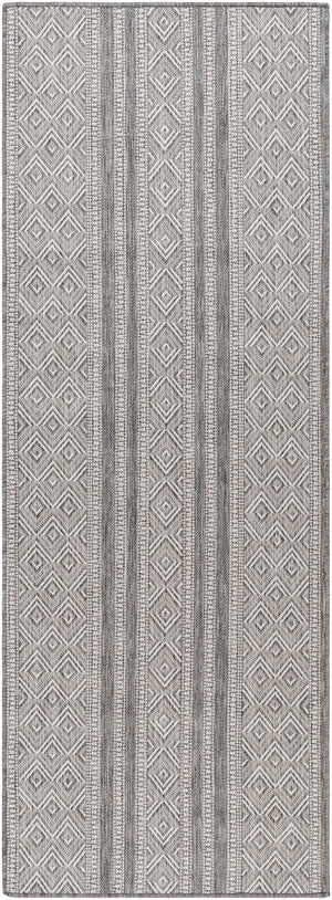 Long Beach LBH-2302 2'7" x 7'3" Machine Woven Rug LBH2302-2773 Livabliss Surya