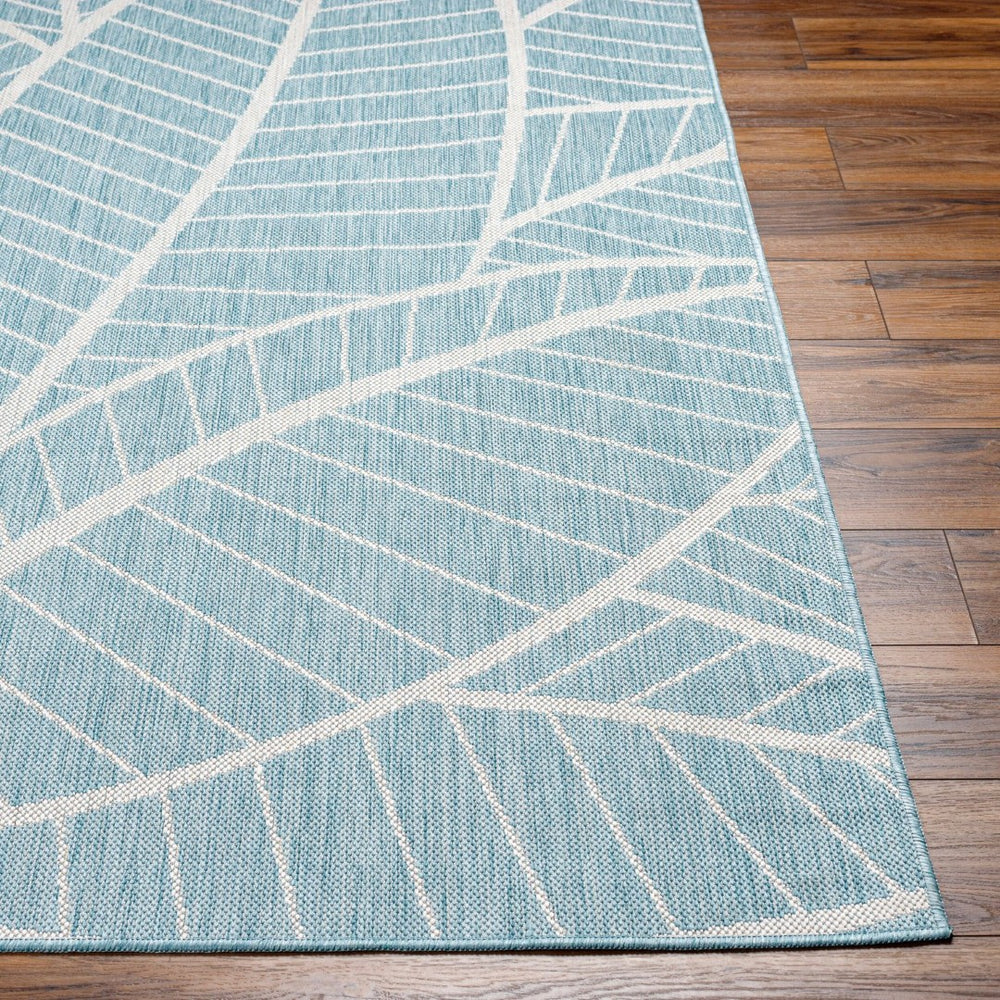 Livabliss Long Beach Tropical Flatweave Runner Polypropylene Indoor Outdoor Coastal Hallway Rug LBH2303-2773