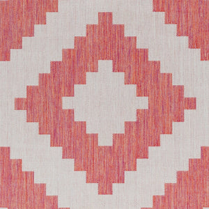 Livabliss Long Beach Moroccan Lattice Flatweave Runner Rug Polypropylene Hallway Entryway LBH2313-2773