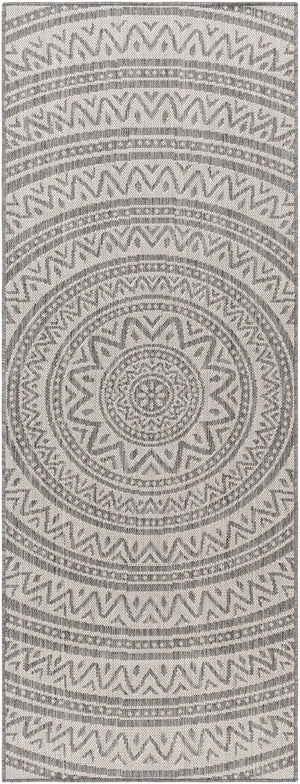 Long Beach LBH-2318 2'7" x 7'3" Machine Woven Rug LBH2318-2773 Livabliss Surya