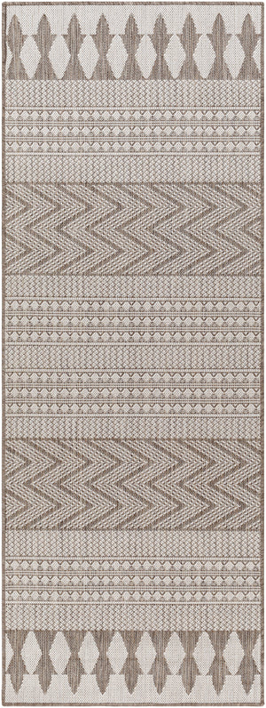 Long Beach LBH-2320 2'7" x 7'3" Machine Woven Rug LBH2320-2773 Livabliss Surya