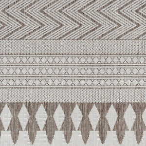 Livabliss Long Beach Moroccan Flatweave Runner Polypropylene Geometric Hallway Area Rug LBH2320-2773