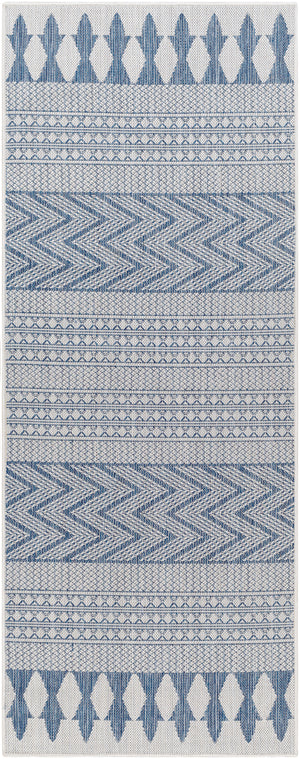 Long Beach LBH-2326 2'7" x 7'3" Machine Woven Rug LBH2326-2773 Livabliss Surya