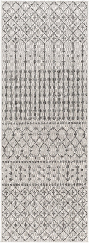 Livabliss Long Beach Flatweave Runner Moroccan Geometric Polypropylene Indoor Outdoor Rug LBH2329-2773
