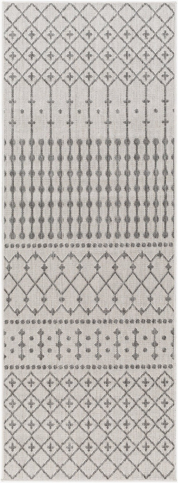 Livabliss Long Beach Flatweave Runner Moroccan Geometric Polypropylene Indoor Outdoor Rug LBH2329-2773