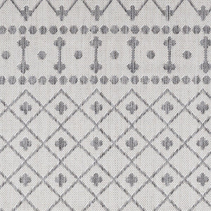 Livabliss Long Beach Flatweave Runner Moroccan Geometric Polypropylene Indoor Outdoor Rug LBH2329-2773