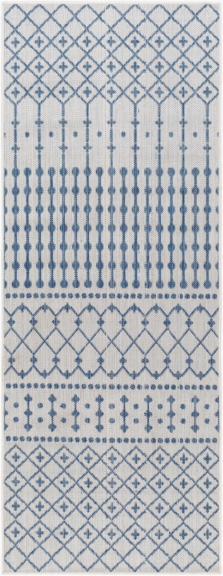 Livabliss Long Beach Flatweave Runner Rug Geometric Global Pattern Polypropylene Hallway LBH2330-2773