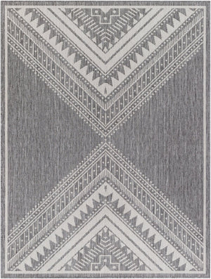 Livabliss Long Beach Moroccan Geometric Flatweave Polypropylene Rug for Indoor Outdoor Living LBH2337-537
