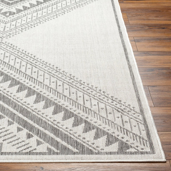 Livabliss Long Beach Global Pattern Polypropylene Area Rug for Living Room or Entryway LBH2338-537