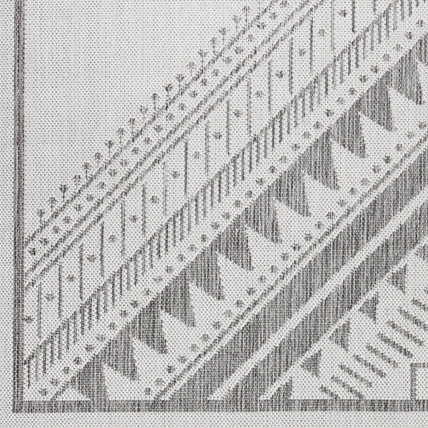Livabliss Long Beach Global Pattern Polypropylene Area Rug for Living Room or Entryway LBH2338-537