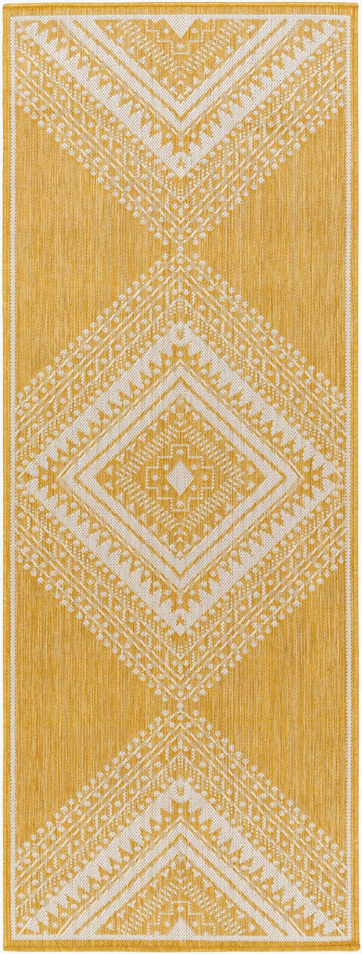 Livabliss Long Beach Moroccan Lattice Runner Polypropylene Indoor Outdoor Hallway Rug LBH2340-2773