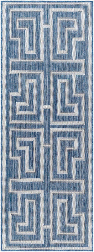 Livabliss Long Beach Moroccan Geometric Flatweave Runner Rug for Hallways and Entryways LBH2345-2773