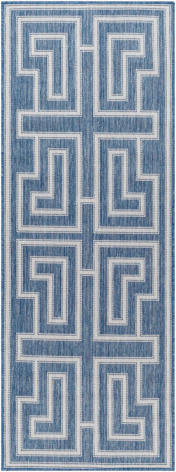 Livabliss Long Beach Moroccan Geometric Flatweave Runner Rug for Hallways and Entryways LBH2345-2773