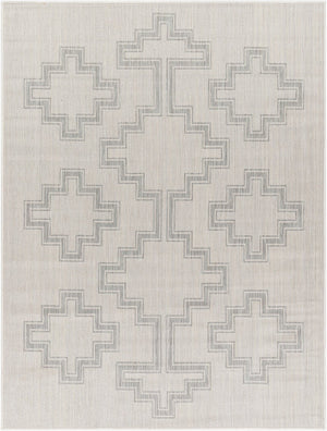 Livabliss Long Beach Moroccan Geometric Flatweave Polypropylene Rug for Indoor Outdoor Use LBH2346-537