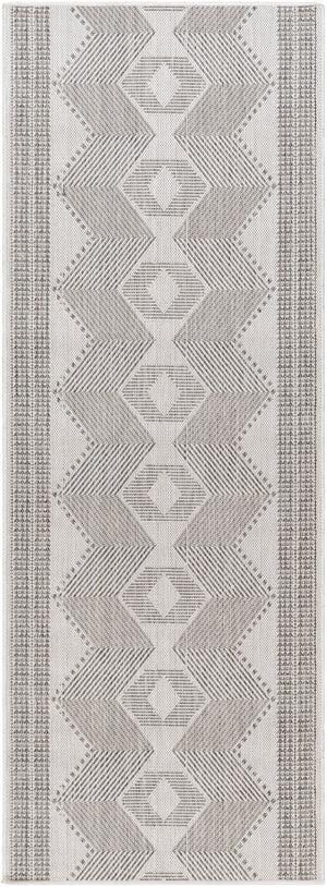 Long Beach LBH-2347 2'7" x 7'3" Machine Woven Rug LBH2347-2773 Livabliss Surya