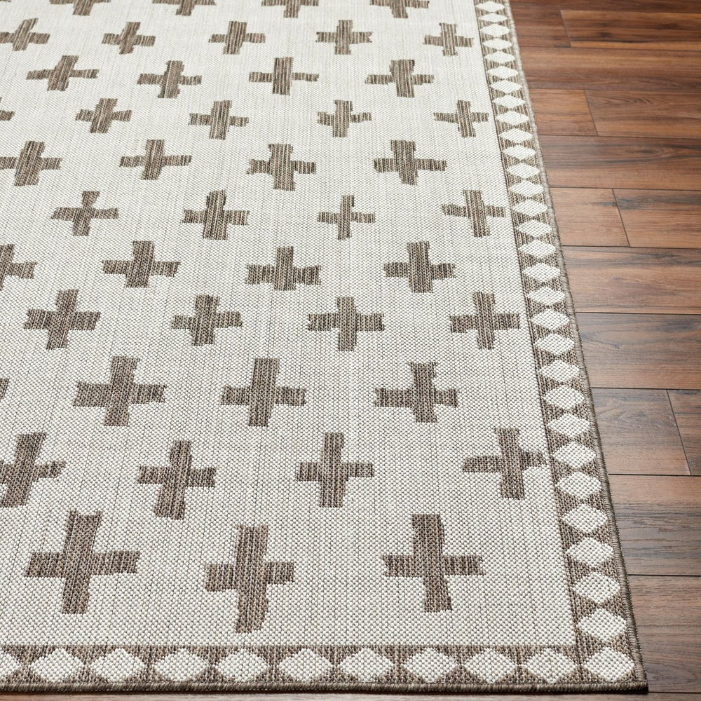 Livabliss Long Beach Geometric Moroccan Flatweave Polypropylene Runner for Entryways and Patios LBH2360-2773