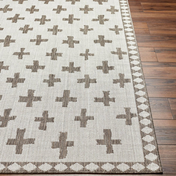 Livabliss Long Beach Geometric Moroccan Flatweave Polypropylene Runner for Entryways and Patios LBH2360-2773