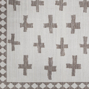 Livabliss Long Beach Geometric Moroccan Flatweave Polypropylene Runner for Entryways and Patios LBH2360-2773