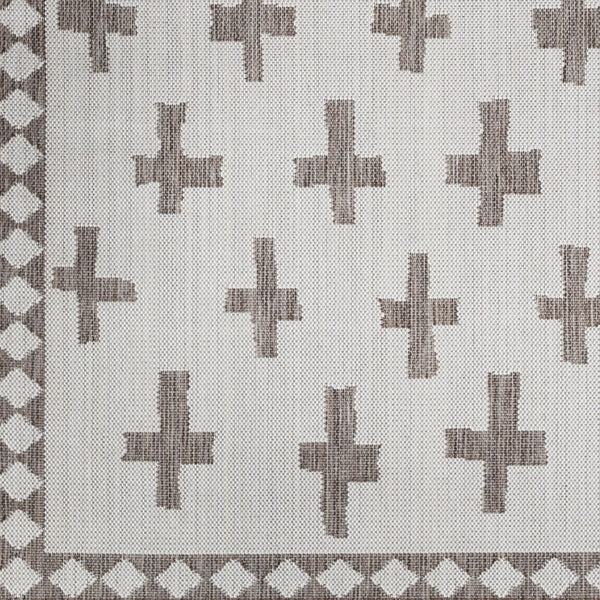 Livabliss Long Beach Geometric Moroccan Flatweave Polypropylene Runner for Entryways and Patios LBH2360-2773