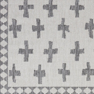 Livabliss Long Beach Moroccan Flatweave Polypropylene Indoor Outdoor Rug for Patio Living Room LBH2361-537