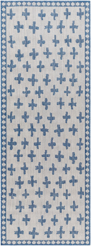 Long Beach LBH-2362 2'7" x 7'3" Machine Woven Rug LBH2362-2773 Livabliss Surya