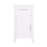 Christopher Knight Home® - Noble House - Edgell Modern Bathroom Floor Storage Cabinet with Drawer