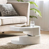 Christopher Knight Home® - Noble House - Small Circular Mod Rotatable Coffee Table