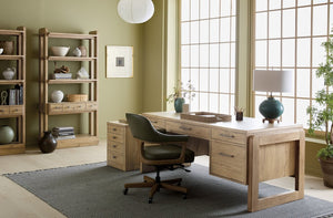 Hooker Furniture Kalamazoo Mobile File Cabinet In Aged Oak Veneer With Casters, Hidden Compartment & File Drawer 6062-10416-80